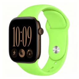 Straps For Apple Watch Bands 44mm 40mm 45mm 41mm 49mm 46mm 42mm Correa Silicone Bracelet iwatch Series 12 11 10 8 SE 9 Ultra 3 4
