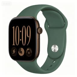 Straps For Apple Watch Bands 44mm 40mm 45mm 41mm 49mm 46mm 42mm Correa Silicone Bracelet iwatch Series 12 11 10 8 SE 9 Ultra 3 4