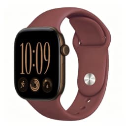 Straps For Apple Watch Bands 44mm 40mm 45mm 41mm 49mm 46mm 42mm Correa Silicone Bracelet iwatch Series 12 11 10 8 SE 9 Ultra 3 4
