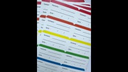 100/400 Pieces Colorful Refrigerator Labels Food Storage Labels Stickers for Food Containers