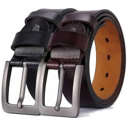 High Quality Real Genuine Leather Pin Buckle Male Belts Waist for Jeans Plus Size LONG Large 130 140 150 160 170 CM Men Belts