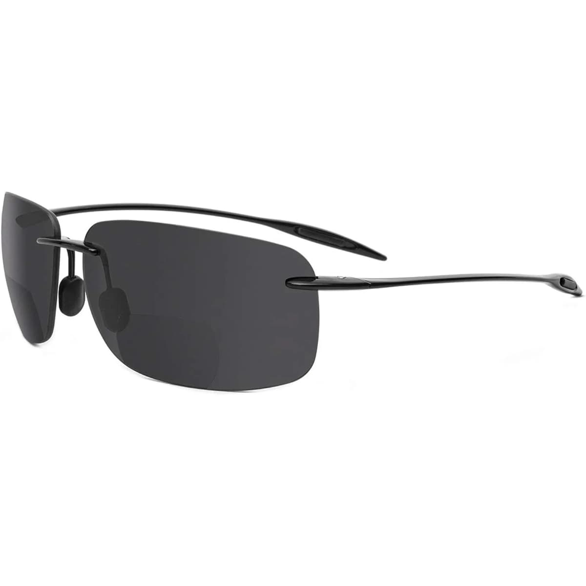 JULI Bifocal Polarized Sunglasses for Women Men,TR90 Frame Ultra Lightweight and Sun Reading UV400 8009