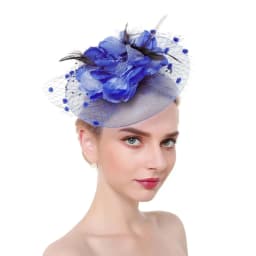 Wedding Fascinator Hats Stylish Hair Accessories Flower Pearl Headband Charming Fascinators Top Hat Women Girls