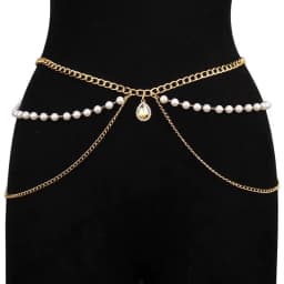 New Sexy multilayer Pearl Chain for Women Waist Bead Belly Chain Belly Belt Summer Beach Body Jewelry Festival Gifts