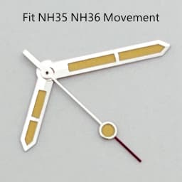 NH35 Hands Silver Watch Hands Fit NH35 NH36 PT5000 ETA2836 2824 DG2813 3804 Miyota8215 8205 821A Movement Watch Accessories