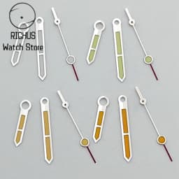 NH35 Hands Silver Watch Hands Fit NH35 NH36 PT5000 ETA2836 2824 DG2813 3804 Miyota8215 8205 821A Movement Watch Accessories
