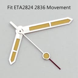 NH35 Hands Silver Watch Hands Fit NH35 NH36 PT5000 ETA2836 2824 DG2813 3804 Miyota8215 8205 821A Movement Watch Accessories