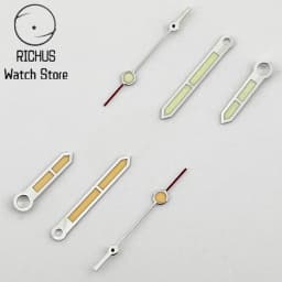 NH35 Hands Silver Watch Hands Fit NH35 NH36 PT5000 ETA2836 2824 DG2813 3804 Miyota8215 8205 821A Movement Watch Accessories