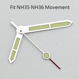 NH35 Hands Silver Watch Hands Fit NH35 NH36 PT5000 ETA2836 2824 DG2813 3804 Miyota8215 8205 821A Movement Watch Accessories
