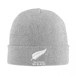 New Zealand All Blacks Bonnet Hats Beanie Hats Design Skullies Beanies Winter Y2K Cool Men Women Unisex Gym Thermal Elastic Cap