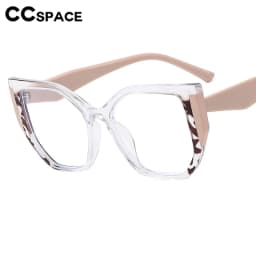 Color-blocked Square Reading Glasses Women Popular TR90 Resin Optical Presbyopic Eyeglass Custom Diopter +50~+600 #301886
