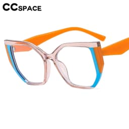 Color-blocked Square Reading Glasses Women Popular TR90 Resin Optical Presbyopic Eyeglass Custom Diopter +50~+600 #301886