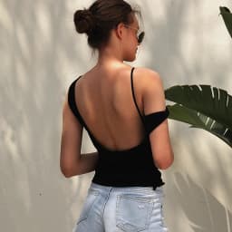 U-shaped backless beautiful and sexy bra plus size lace bra, women's invisible no steel ring fashion triangle cup bra