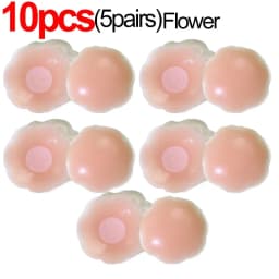 2/20pcs Silicone Nipple Cover Reusable Women Breast Petals Lift Invisible Pasties Bra Padding Stickers Patch Boob Pads Adhesive