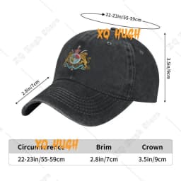 Custom Cotton Imperial Coat Of Arms Of Iran Baseball Cap Men Women Adjustable Iranian Lion Dad Hat Outdoor