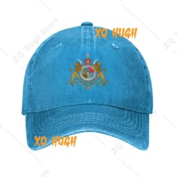 Custom Cotton Imperial Coat Of Arms Of Iran Baseball Cap Men Women Adjustable Iranian Lion Dad Hat Outdoor