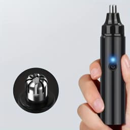 Rechargeable Nose Hair Trimmer and Facial Hair Remover for Men Nose Hair Shaver for Nasal Clearance - Portable Grooming Tool for