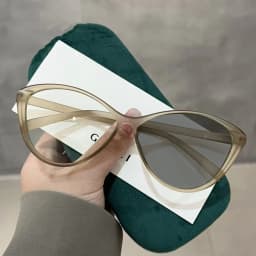 Luxury Color Changing Sunglasses Fashion Ladies Cat Eye Frame Photochromic Eyewear Men's Outdoor Sports UV Sun Shades Eyeglasses