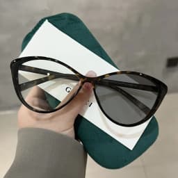 Luxury Color Changing Sunglasses Fashion Ladies Cat Eye Frame Photochromic Eyewear Men's Outdoor Sports UV Sun Shades Eyeglasses