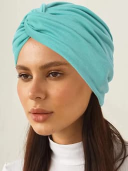 Soft Elastic Ramadan Muslim Hijab Caps Fashion Women's Headscarf Solid Color Hair Care Turban Bonnet Chemotherapy Cap