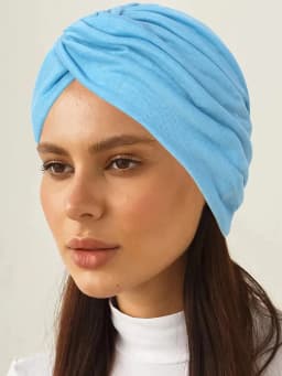 Soft Elastic Ramadan Muslim Hijab Caps Fashion Women's Headscarf Solid Color Hair Care Turban Bonnet Chemotherapy Cap