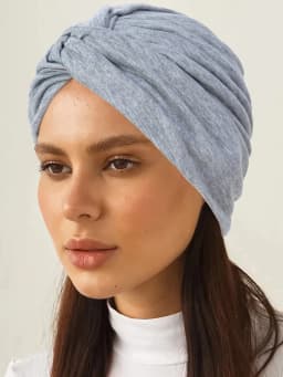 Soft Elastic Ramadan Muslim Hijab Caps Fashion Women's Headscarf Solid Color Hair Care Turban Bonnet Chemotherapy Cap