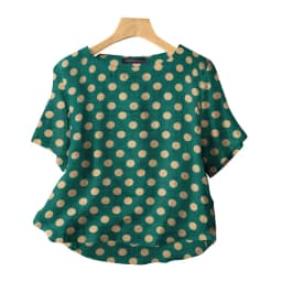 ZANZEA Casual Loose Polka Dot Blouses Women 2024 Summer Half Sleeve O Neck Blusas Mujer Holiday Fashion Everyday Shirt Tops