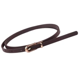 1PC Fashion Black White Gray Women Belts Thin Skinny Waistband Pin Buckle Adjustable Belt Summer Dress Jeans Strap Pu Belts
