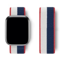 Nylon Loop Strap For Apple Watch band 44mm 45mm 40mm 42mm 41mm 38mm Bracelet belt Correa iWatch Series 9 4 5 6 Se 7 8 Ultra 49mm