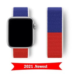 Nylon Loop Strap For Apple Watch band 44mm 45mm 40mm 42mm 41mm 38mm Bracelet belt Correa iWatch Series 9 4 5 6 Se 7 8 Ultra 49mm