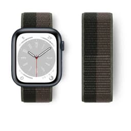 Nylon Loop Strap For Apple Watch band 44mm 45mm 40mm 42mm 41mm 38mm Bracelet belt Correa iWatch Series 9 4 5 6 Se 7 8 Ultra 49mm