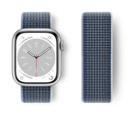 Nylon Loop Strap For Apple Watch band 44mm 45mm 40mm 42mm 41mm 38mm Bracelet belt Correa iWatch Series 9 4 5 6 Se 7 8 Ultra 49mm