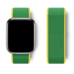 Nylon Loop Strap For Apple Watch band 44mm 45mm 40mm 42mm 41mm 38mm Bracelet belt Correa iWatch Series 9 4 5 6 Se 7 8 Ultra 49mm