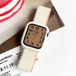 Nylon Loop Strap For Apple Watch band 44mm 45mm 40mm 42mm 41mm 38mm Bracelet belt Correa iWatch Series 9 4 5 6 Se 7 8 Ultra 49mm