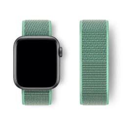 Nylon Loop Strap For Apple Watch band 44mm 45mm 40mm 42mm 41mm 38mm Bracelet belt Correa iWatch Series 9 4 5 6 Se 7 8 Ultra 49mm