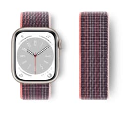 Nylon Loop Strap For Apple Watch band 44mm 45mm 40mm 42mm 41mm 38mm Bracelet belt Correa iWatch Series 9 4 5 6 Se 7 8 Ultra 49mm