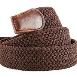 Elastic Stretch Woven Braided Canvas Belt Golf Belt for Women Men Pants Jeans