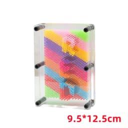 3D Clone Metal Pin Antistress Art Clone Hand Shape Model Kid Toys Pinscreen Needle Board Sculptures Painting Carving Pinart Gift