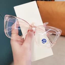 Transparent Computer Glasses pc Frame Women Men Anti Blue Light Cat Eye Eyewear Blocking Glasses Optical Spectacle Eyeglass 