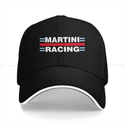 Washed Men's Baseball Cap Martini Racing Trucker Snapback Caps Dad Hat Formula 1 F1 Golf Hats
