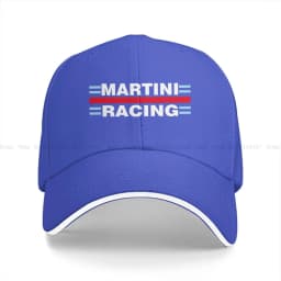 Washed Men's Baseball Cap Martini Racing Trucker Snapback Caps Dad Hat Formula 1 F1 Golf Hats