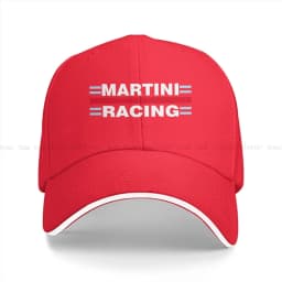 Washed Men's Baseball Cap Martini Racing Trucker Snapback Caps Dad Hat Formula 1 F1 Golf Hats