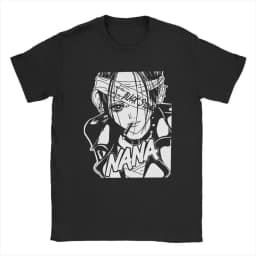 NANA Osaki T Shirt Casual Harajuku Streetwear Japanese Clothes T Shirt Fashion Rock Punk Short Sleeve Plus Size T Shirt Women