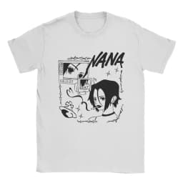 NANA Osaki T Shirt Casual Harajuku Streetwear Japanese Clothes T Shirt Fashion Rock Punk Short Sleeve Plus Size T Shirt Women