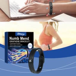 South Moon Energy Therapy Bracelet Relieve Arthritis Pain Hand Numbness Anti Fatigue Improve Circulation Adjustable Bracelets
