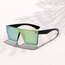 Fashion Oversized Frame Square Women's Sunglasses Casual Street retro Style Decorative Glasses