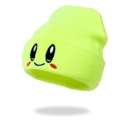 Hot Sale Cute Eye Embroidery Beanie Trendy Candy Color Couple Beanies Casual Coldproof Knit Hats For Women & Men