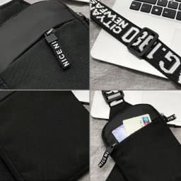 Chest Bag Women Sports Fitness Bag Purse Paint Letter Initial Name Lettern Pattern Sports Running Chest Pack for Men