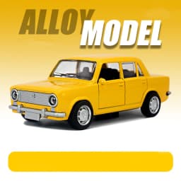 1:36 LADA Alloy Car Model Diecast Toys Vehicles NO Light & Sound Effect Car For Boys Birthday Gifts Kids Toys Cars