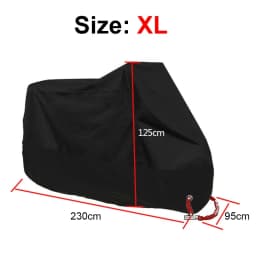 Motorcycle Cover for NMAX, AEROX, PCX, MIO, BEAT, CLICK Waterproof Rain and Dust UV Cover